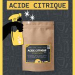 Acide citrique alimentaire. Détartre, dérouille et nettoie.